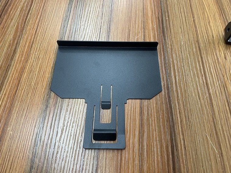 Copper SS Sheet Metal Fabrication Custom Black Powder Coated Rack Drummy Cover Mounting Bracket