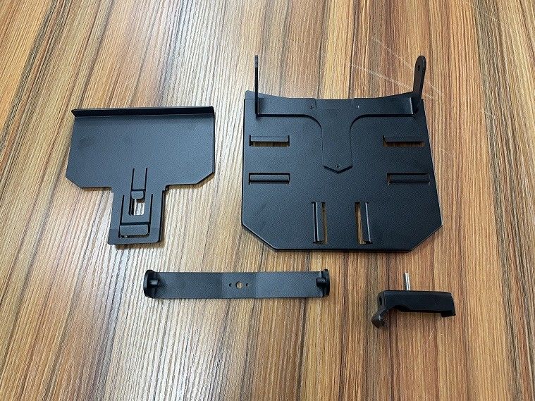 Copper SS Sheet Metal Fabrication Custom Black Powder Coated Rack Drummy Cover Mounting Bracket