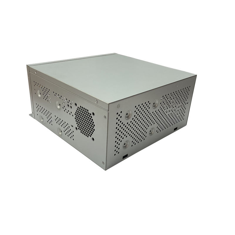 Industrial IPC Chassis Hardware Welded Aluminum Metal Shell Enclosure Chassis Cabinet 1U PC Case Project