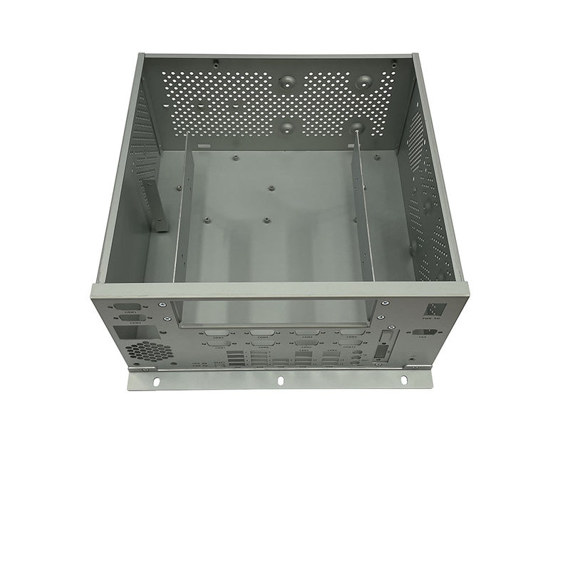 Industrial IPC Chassis Hardware Welded Aluminum Metal Shell Enclosure Chassis Cabinet 1U PC Case Project