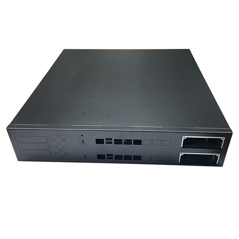 12 Bay 16 Bay Rackmount Gpu Custom Server Chassis Black Powder Sprayed Housing Switch