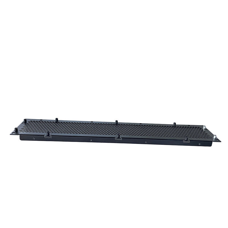 Steel Aluminum Sheet Metal Fabrication Design 1U 2U 3U 4U 19 Inch Rack Vented Blanking Panel Metal Case Box