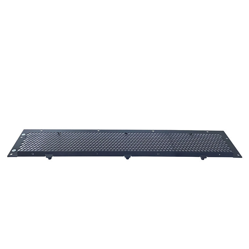 Steel Aluminum Sheet Metal Fabrication Design 1U 2U 3U 4U 19 Inch Rack Vented Blanking Panel Metal Case Box